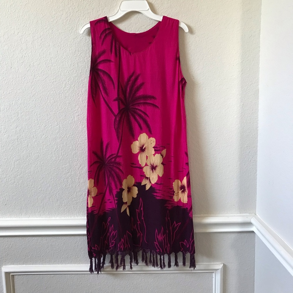 InGear Hawaiian Tropical Luau Swim Coverup Small